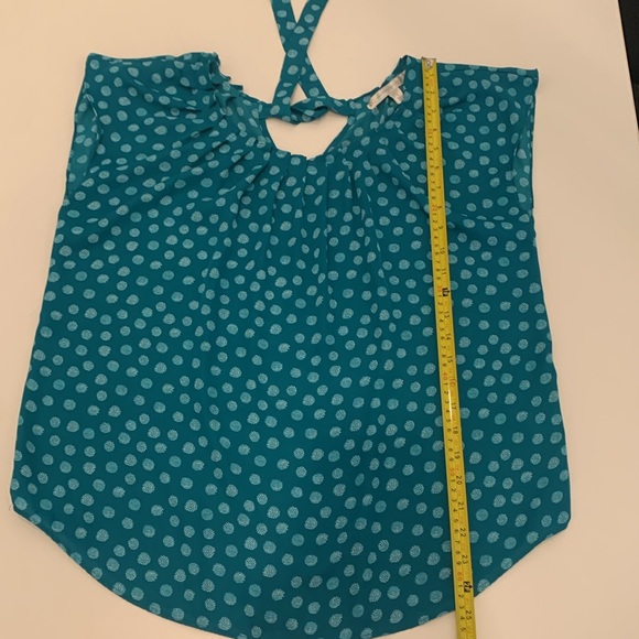 LC Lauren Conrad 100% Polyester Sleeveless Blouse, L - Picture 8 of 12